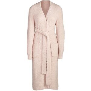 SKIMS Cozy Fleece Pink Robe
